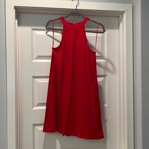 Express Cotton Dress, size XS, Red